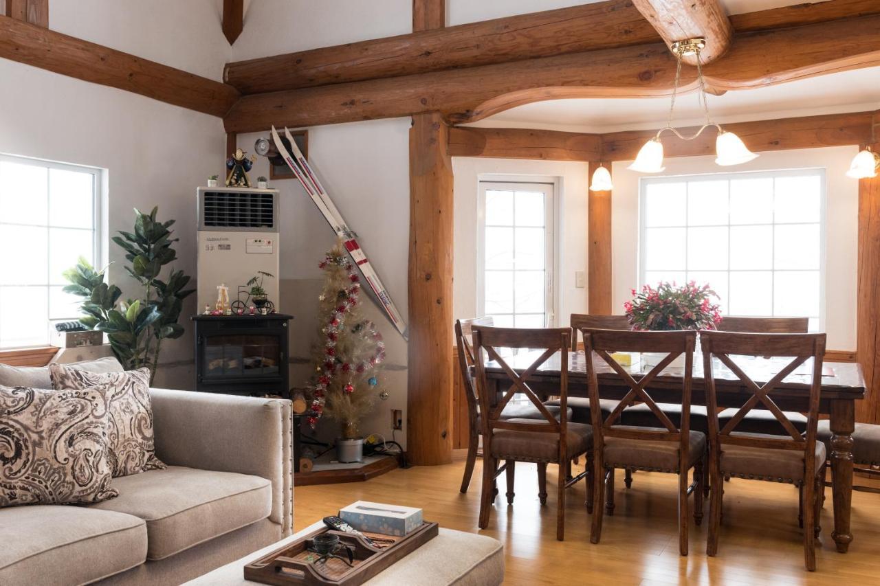Sapporo Luxury Log House 5Brm Max 18Ppl 4 Free Parking Villa Exterior photo